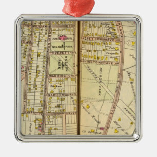 Ossining, New York Metalen Ornament