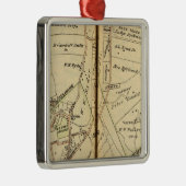 Ossining, New York Metalen Ornament (Rechts)