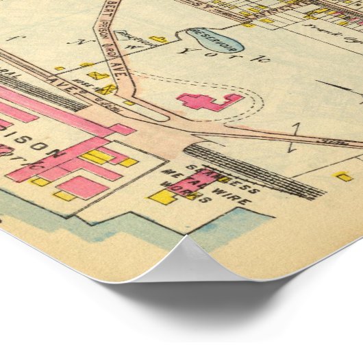 Ossining, New York Poster (Hoek)