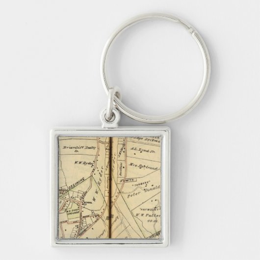 Ossining, New York Sleutelhanger (Voorkant)