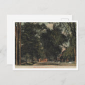 Ossining op de Hudson, Ellis Place Uitzicht, 1907 Briefkaart (Voorkant / Achterkant)