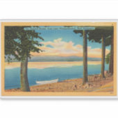 Ossipee Range vanaf Lake Winnipesaukee Sticker (Voorkant)