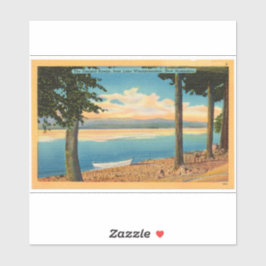 Ossipee Range vanaf Lake Winnipesaukee Sticker