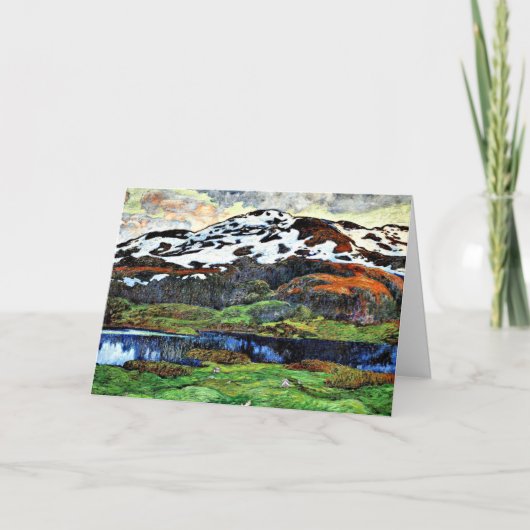 Osslund - Een zomeravond door Kallsjon Kaart (Voorkant)