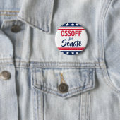 Ossoff voor Senaatscampagne Ronde Button 5,7 Cm (In situ)