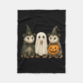 Ossum Halloween Ssum Witch Ghost Pumpkin  Fleece Deken (Voorkant)