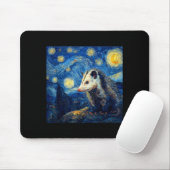 Ossum Ssum Van Gogh Starry Night  Muismat (Met muis)