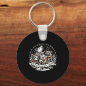 Ossum Xmas Christmas, Ssum Do You Hear What I Hear Sleutelhanger (Voorkant)