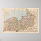 Ost u Westpreussen, Oost- en West-Pruisen Poster (Voorkant)