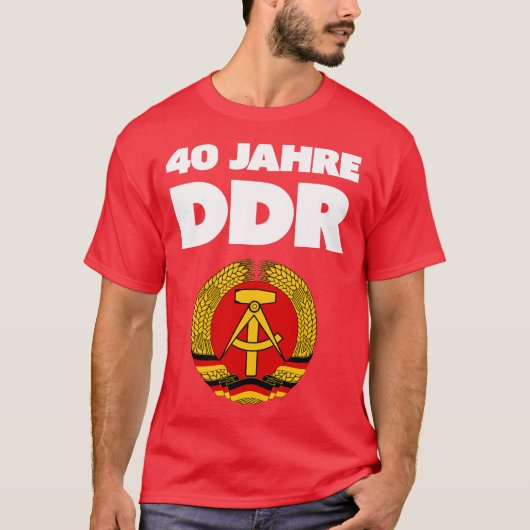 Ostalgie! Denk aan de DDR, kameraad! T-shirt (Voorkant)