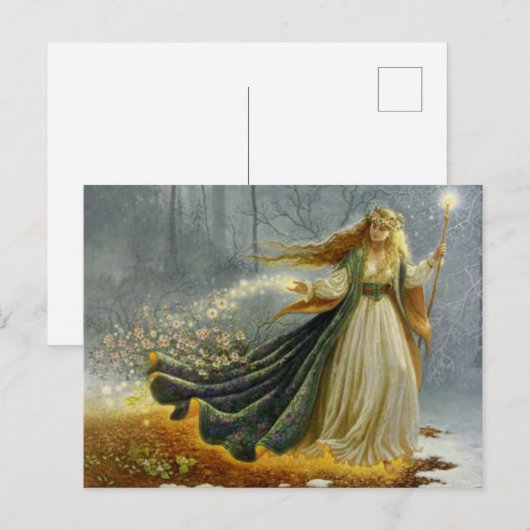 Ostara Briefkaart (Voorkant / Achterkant)