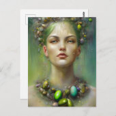 Ostara Briefkaart (Voorkant / Achterkant)