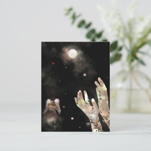 Ostara. Briefkaart (Staand voorkant)