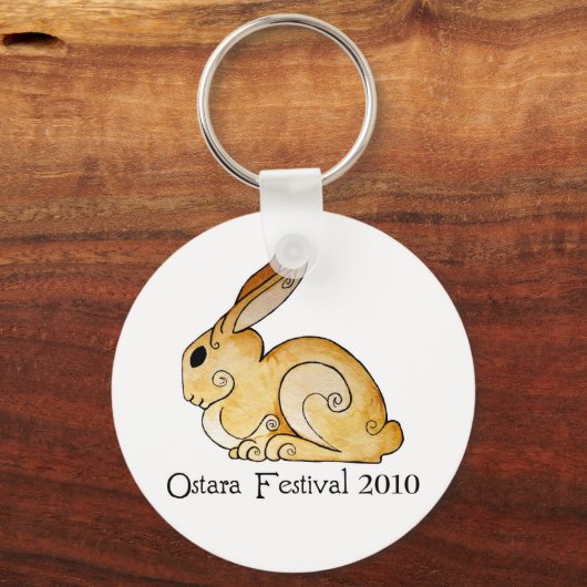 Ostara Bunny1 Sleutelhanger (Voorkant)