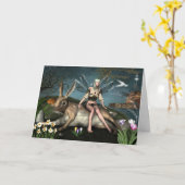 Ostara Fae en de Kaart van de Groeten van de Hazen (Gele Bloem)