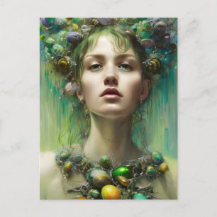 Ostara Goddess Briefkaart