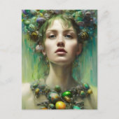 Ostara Goddess Briefkaart (Voorkant)