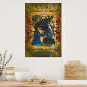 Ostara Goddess of Spring Poster (Keuken)