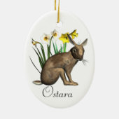 Ostara Hare Ornament (Achterkant)