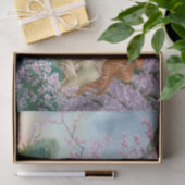 Ostara in bloeiende boom tissuepapier (Geschenk)