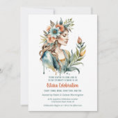 Ostara Lente Equinox Bloem Godin Sabbat Kaart (Voorkant)
