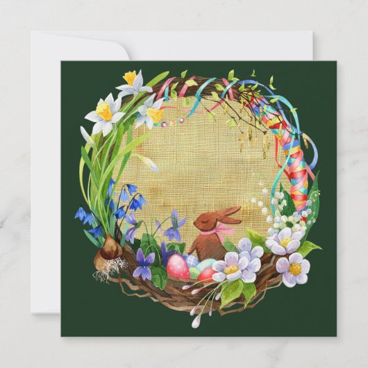 Ostara lente-equinox kaart (Voorkant)