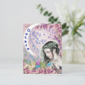 Ostara Pagan Fantasy Art Briefkaart (Staand voorkant)