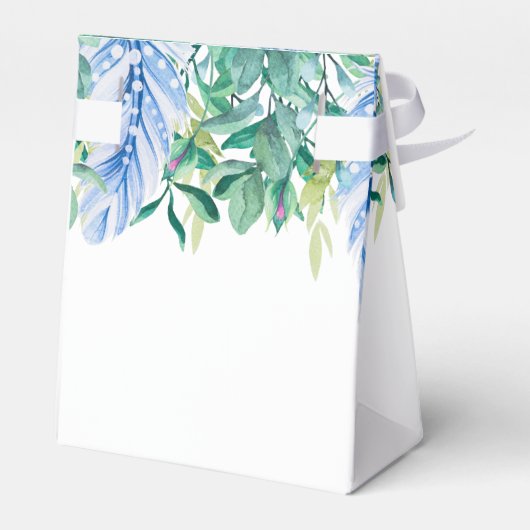 Ostara Spring Greenery Personalized Gift Equinox Bedankdoosjes (Achterkant)