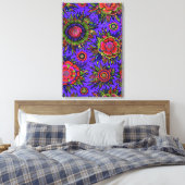 OSTARA: Stralend Lichtgevend - Premium Canvas Prin Afdruk (Insitu (Slaapkamer))