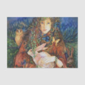 Ostara vierkant tissuepapier (Voorkant)