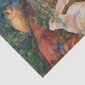 Ostara vierkant tissuepapier (Detail)