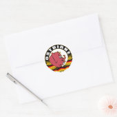 Ostbirne Ronde Sticker (Envelop)