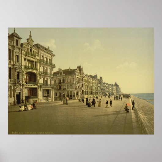Ostend - de bank poster (Voorkant)