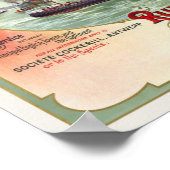 Ostend - London Belgium Vintage Poster 1900 (Hoek)