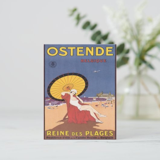  Ostende Belgique Briefkaart (Staand voorkant)