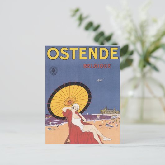 Ostende - Belgique Briefkaart (Staand voorkant)