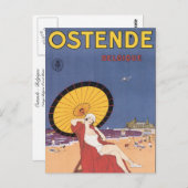 Ostende - Belgique Briefkaart (Voorkant / Achterkant)