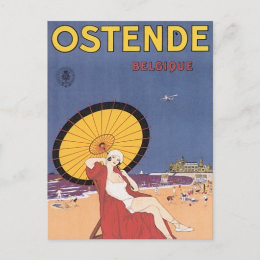 Ostende - Belgique Briefkaart (Voorkant)