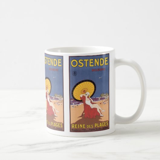 Ostende - Belgique Koffiemok (Rechts)