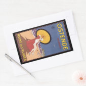 Ostende - Belgique Rechthoekige Sticker (Envelop)