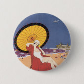 Ostende - Belgique Ronde Button 5,7 Cm (Voorkant)