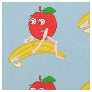 Osteopaat Fruit Grappige Apple Rechttrekken van ee Stof