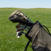 Osteopaten Skull Golf Head Driver Hoesje Golfheadcover (Insitu)