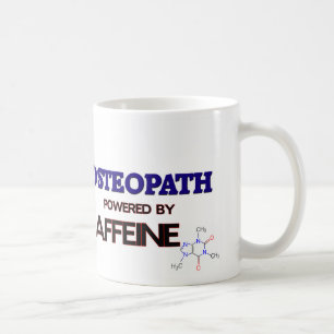 Osteopath Powered by caffeine Koffiemok