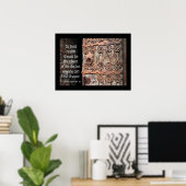 Osteopathic Find Health Quote by A.T. Nog steeds Poster (Thuiskantoor)