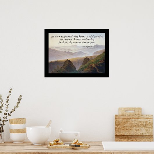 Osteopathisch citaat van A.T. Poster (Keuken)