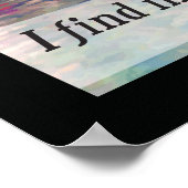 Osteopathisch Universe Quote door A.T. Nog steeds Poster (Hoek)