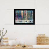 Osteopathisch Universe Quote door A.T. Nog steeds Poster (Keuken)