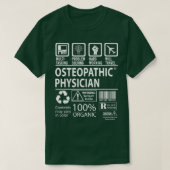 Osteopathische arts Multitaskingjob Gift Item 2 T-shirt (Design voorkant)
