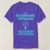 Osteopathische dokter I lost problemen op Gift Ite T-shirt (Design voorkant)